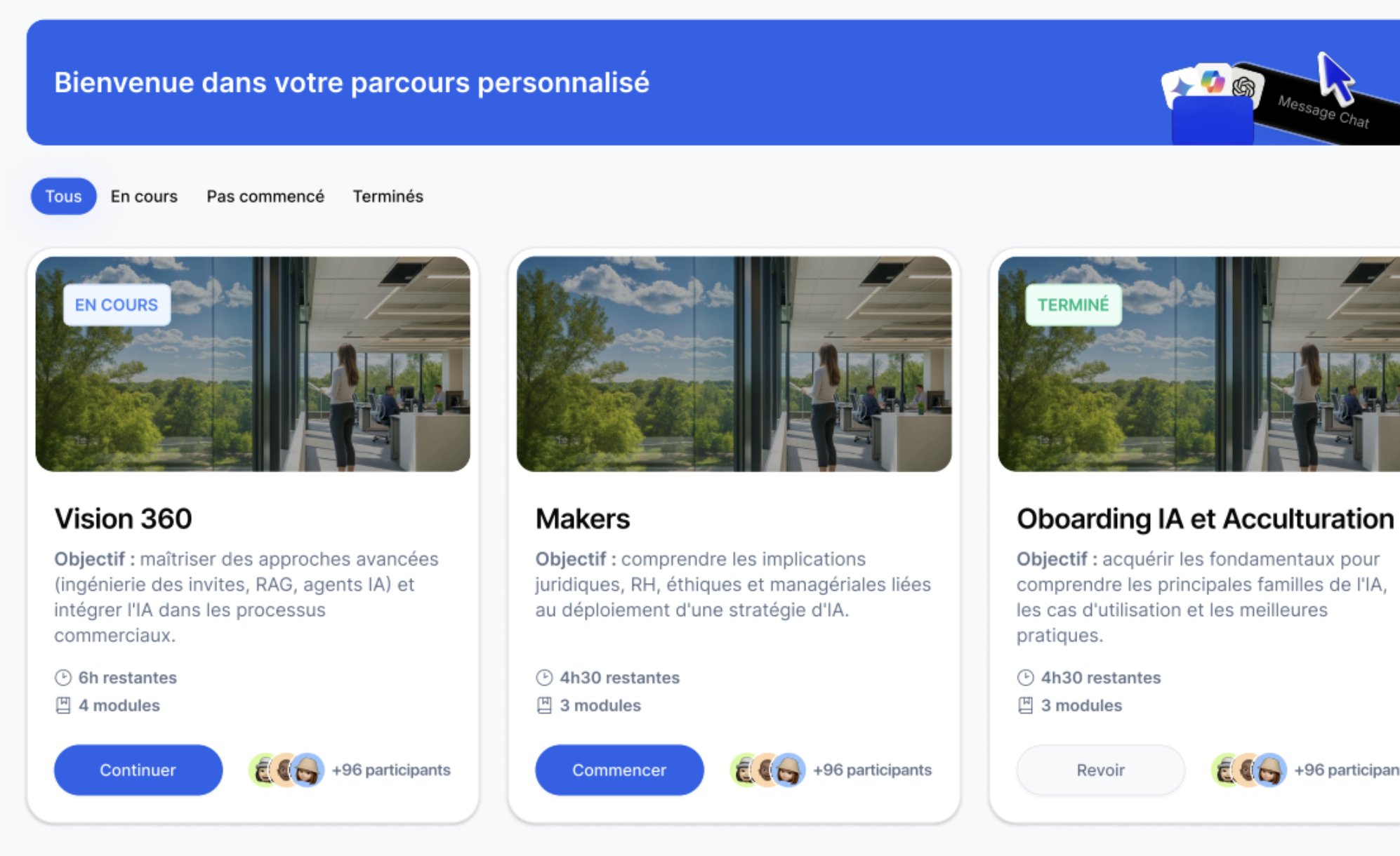 An image of the Cleo Academy (CTN Solutions) project.